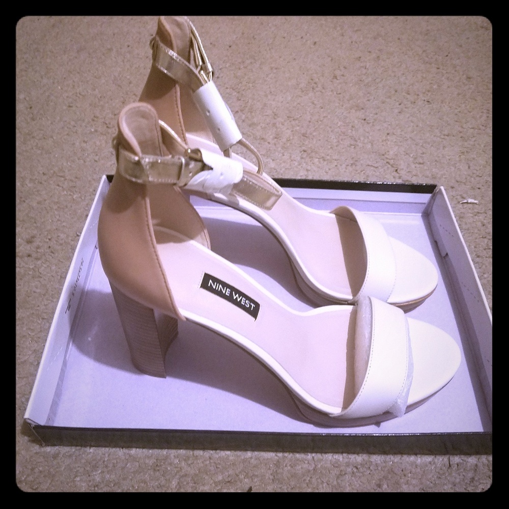 New Dempsey Open Toe Sandals (never worn)